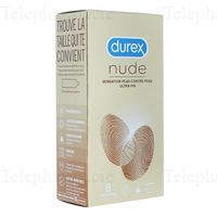 DUREX Nude - Sensation Peau Contre Peau Ultra fin