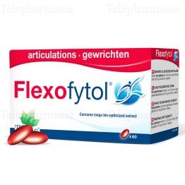 FLEXOFYTOL Extrait bio-optimisé de Curcuma Longa Boîte de 60 comprimés