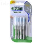 GUM Travler brossettes interdentaires n°1618 - 2mm x 4