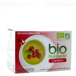 NUTRISANTE Infusions bio cranberry