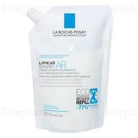 LA ROCHE-POSAY Lipikar Syndet AP+ Crème lavante relipidante Eco recharge 400ml