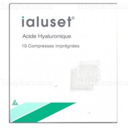 IALUSET Compr imp acide hyaluronique B/10