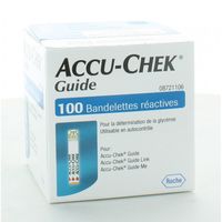 ACCU-CHEK 100 bandelettes réactives