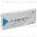 Transvercid 3,62 mg/6 mm Boîte de 10 sachets