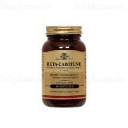 Beta carotene 7mg fl/60 gels