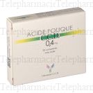 Acide folique ccd 0,4 mg Boîte de 30 comprimés