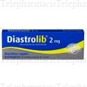 DIASTROLIB 2 mg, lyophilisat oral
