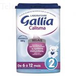 Calisma relais 2 lait en poudre 6-12 mois 800g