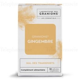 GRANIONS GINGEMBRE 30GEL