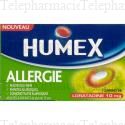 Humex allergie loratadine 10 mg Boîte de 7 comprimés
