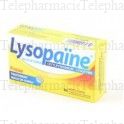 Lysopaïne maux de gorge cetylpyridinium lysozyme fraise sans sucre 36 comprimés