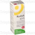 Naabak 4,9 pour cent Flacon de 10 ml