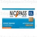 NICOPASS 1 5MG 36PAST REGL/M