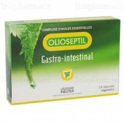 Olioseptil gastro-intestinal 15 gélules végétales