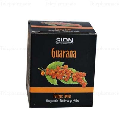SID NUTRITION Phytoclassics Guarana boîte de 30 gélules 