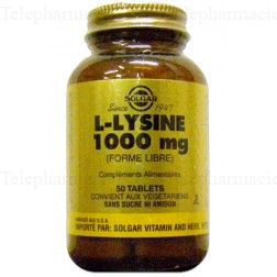 L-Lysine 1000 mg - 50 comprimés