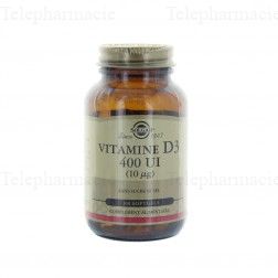 Complément alimentaire Vitamine D3 - 100 gélules